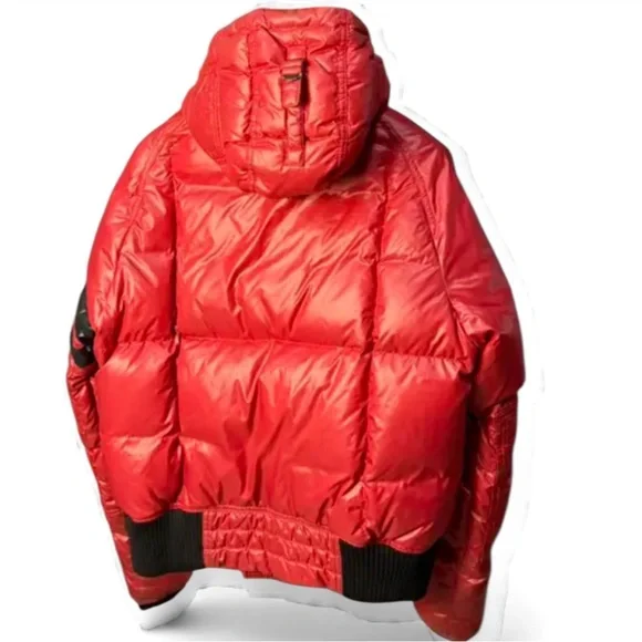 Moncler Authentic Women Red Down zipper Jacket Excellent conditions. - Picture 2 of 12